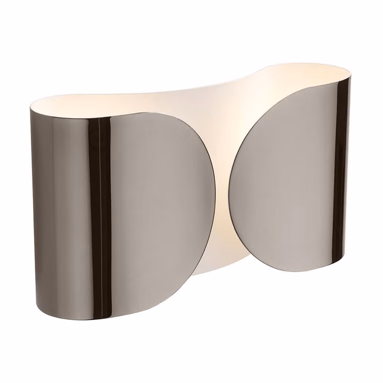 Flos - Foglio - Lampada da parete o soffitto - Nichel Nero