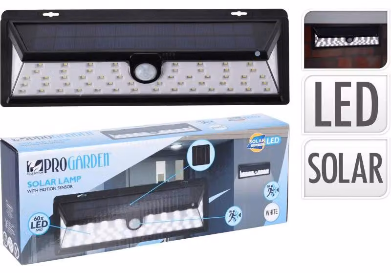 Luce LED solare con rilevatore di movimento KO-DX9520030