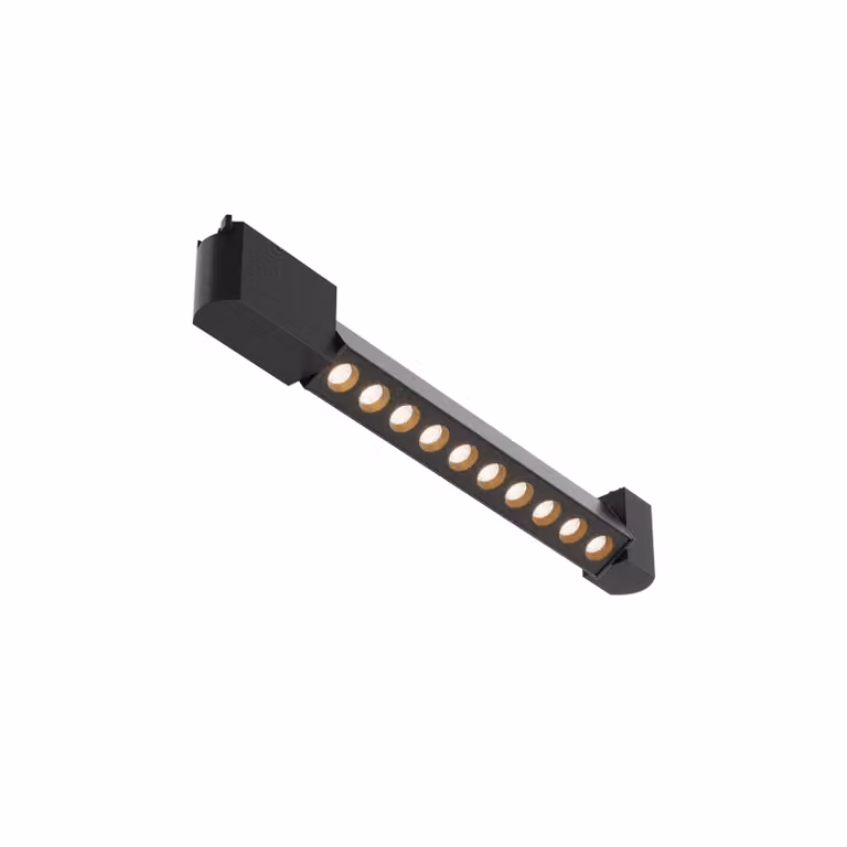 Maytoni apparecchio lineare per sistema a binario monofase UNITY Points LED rosso incl. nero in alluminio e plastica 10W per cucina, camera da letto, soggiorno, sala da pranzo, atrio