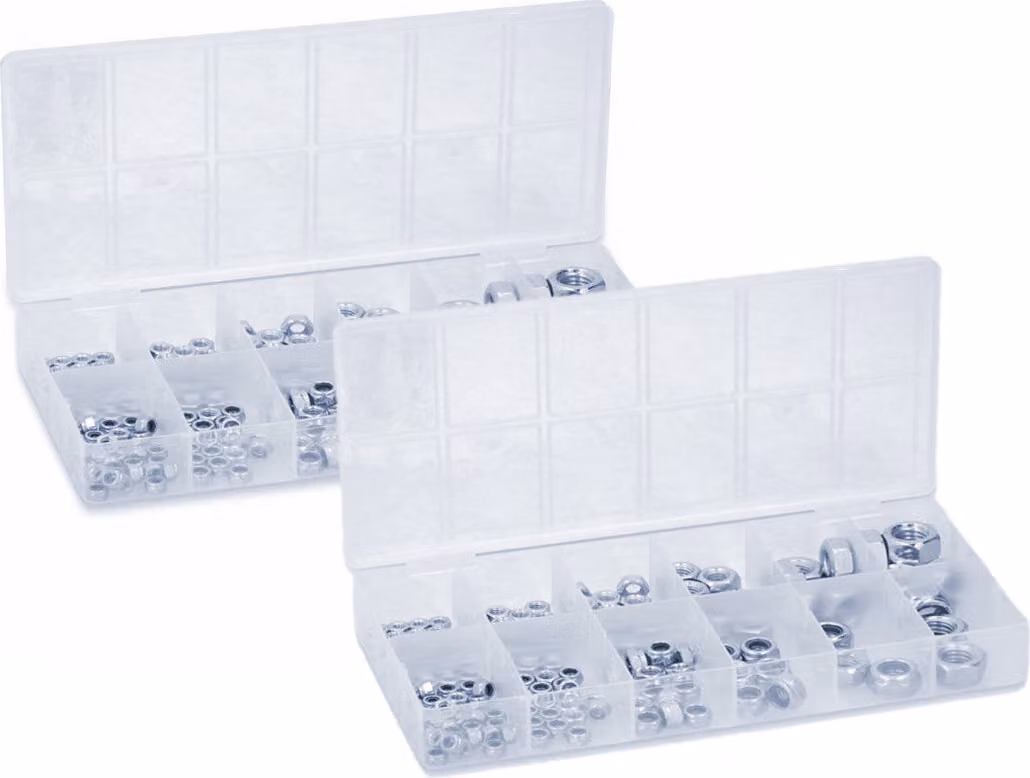 Set di dadi di bloccaggio e dadi esagonali predefiniti (326 pezzi in totale)