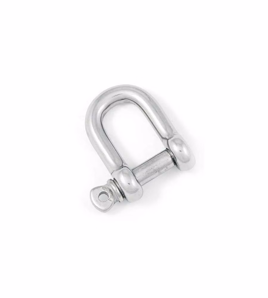 Grillo dritti  5 mm. in acciaio zincato - 2 pz.