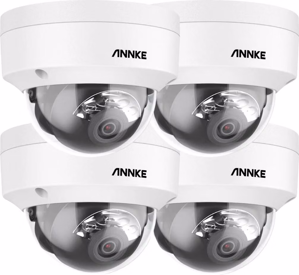 Telecamera di sorveglianza per esterni, risoluzione 4K, tecnologia di visione notturna