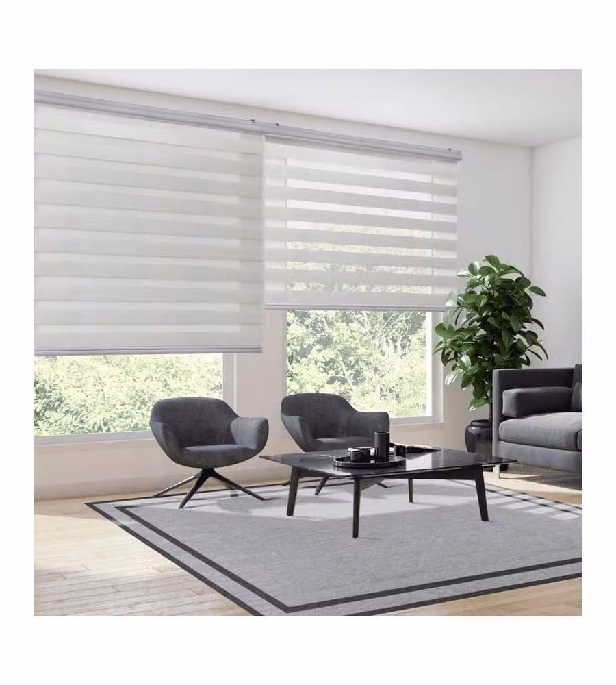 STOR PLANET Tenda a Rullo Giorno e Notte Premium Lino 140x250 cm