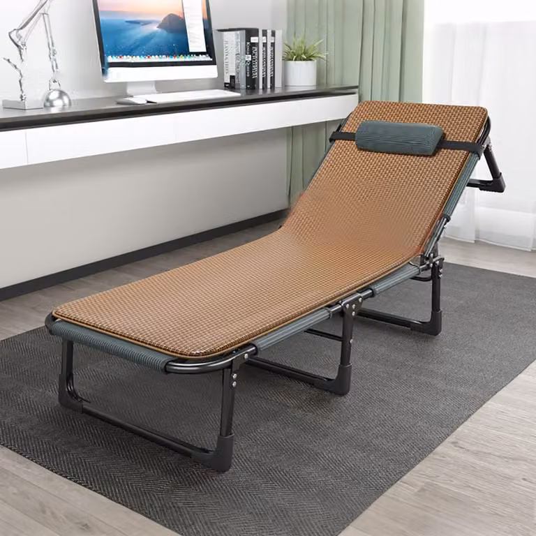 Letto da campeggio portatile con materasso