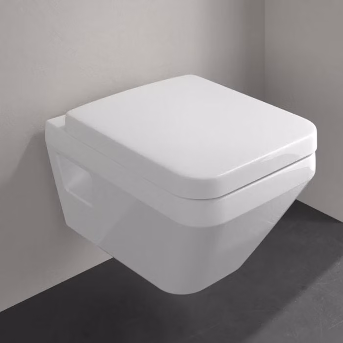 Villeroy & Boch Architectura, kit combinato da parete, con tecnologia TwistFlush e finitura CeramicPlus