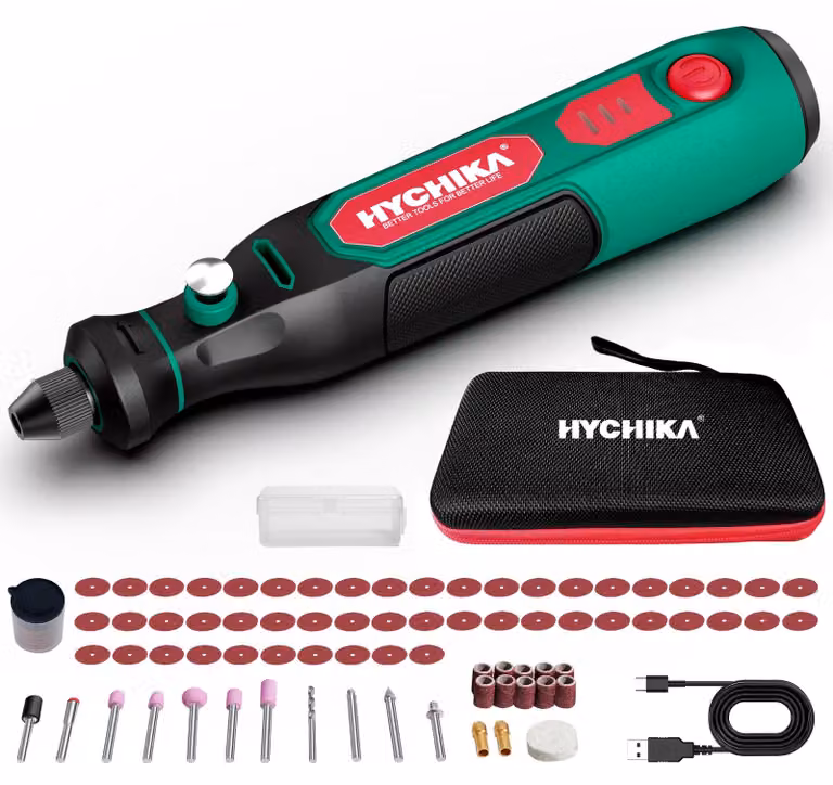Set di utensili multifunzione a batteria da 3,6 V, con 77 accessori