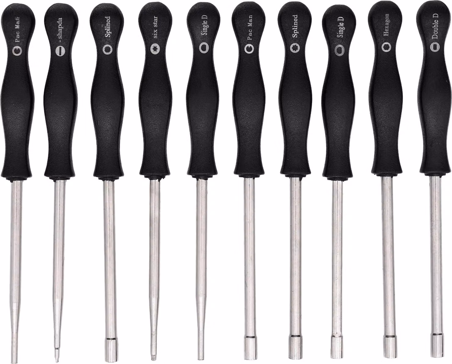 Set di 10 chiavi per la regolazione del carburatore Kraft&Dele KD11246