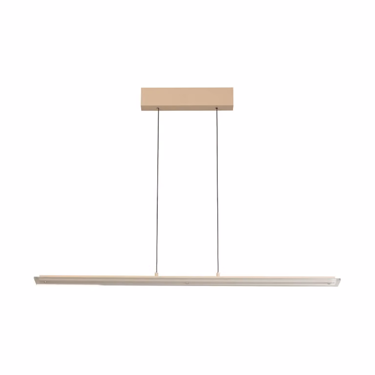 FISCHER & HONSEL Lampada a sospensione Torvi, dimmerabile, Crema / Ambra, Soggiorno / Sala da pranzo, Metallo, Moderno, Lampada a sospensione