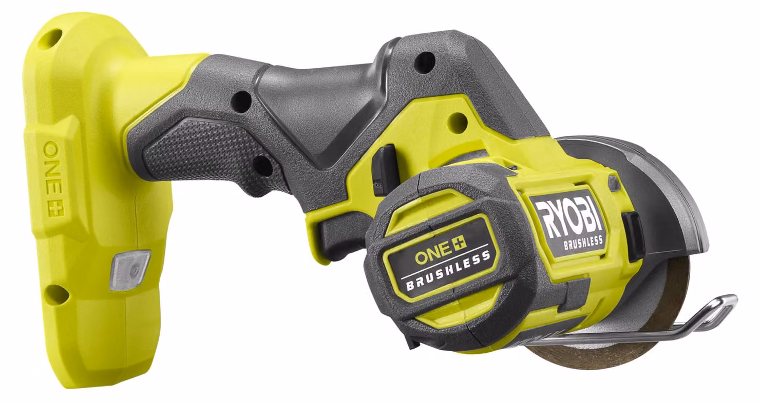 Compact grinder - RYOBI - Brushless - 18V - Compact diameter 76 mm - 20.000 rpm - Cutting capacity 16 mm