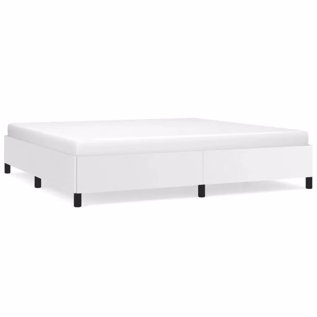 Giroletto imbottito vidaXL in similpelle bianco L/P: 200 x 200 cm – 2