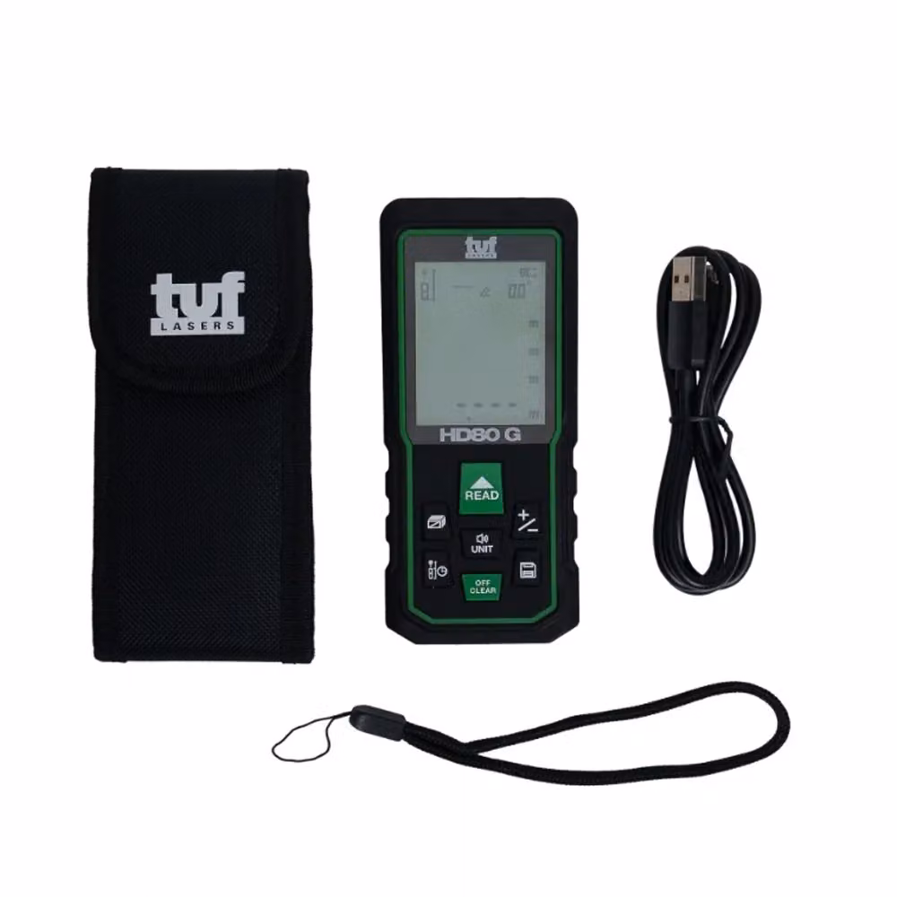 Livella laser con raggio verde Spektra HD 80 G, portata 80 m, colore nero – 3