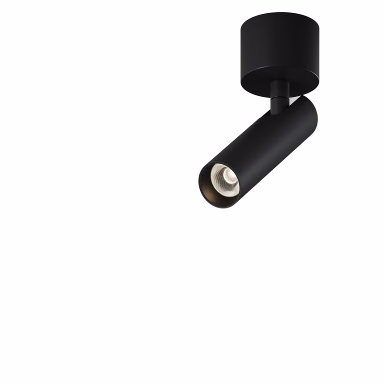 Faretto LED Focus T nero 6 W, bianco caldo, 280 lm, alluminio, dimensioni: 16,6 x 3 x 3 cm, IP20, Maytoni