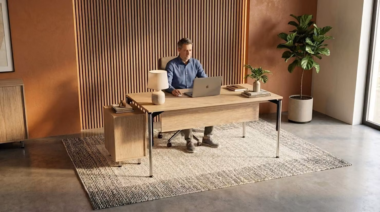 Moderne Aufbewahrungskommode Beige Holz Stilvolle Einrichtung