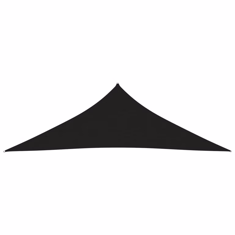 Parasole a Vela Oxford Triangolare 2,5x2,5x3,5 m Nero