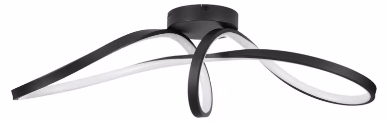 CALAROSSA-Z Lampada da parete/soffitto Illuminazione - L70,5 x L23 x H20,5 cm - nero - 22W incl. - IP20