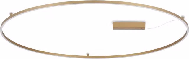Plafoniera Oracle 81W Luce Naturale 4000K Ottone Dimmerabile Ideal Lux