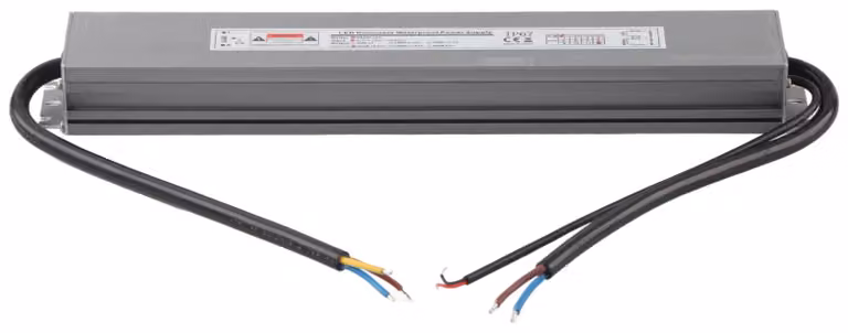 Alimentatore a rete LED 2-in-1, impermeabile, con controllo di luminosità SCR/0–10 V, ingresso AC 170–260 V (50/60 Hz), uscita 12 V, 16,67 A, 200 W