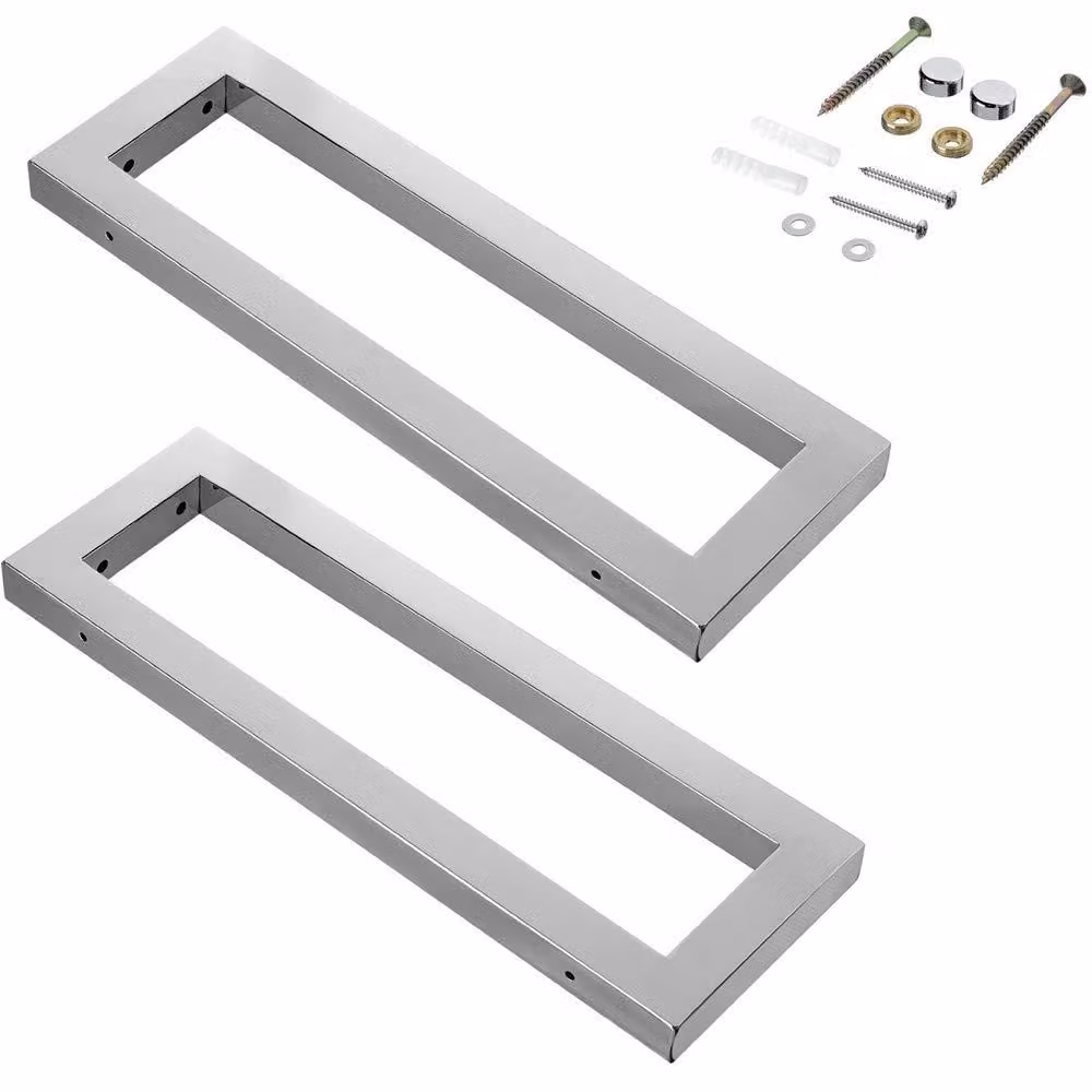 Set di 2 ganci per lavabo, lunghezza 50 cm