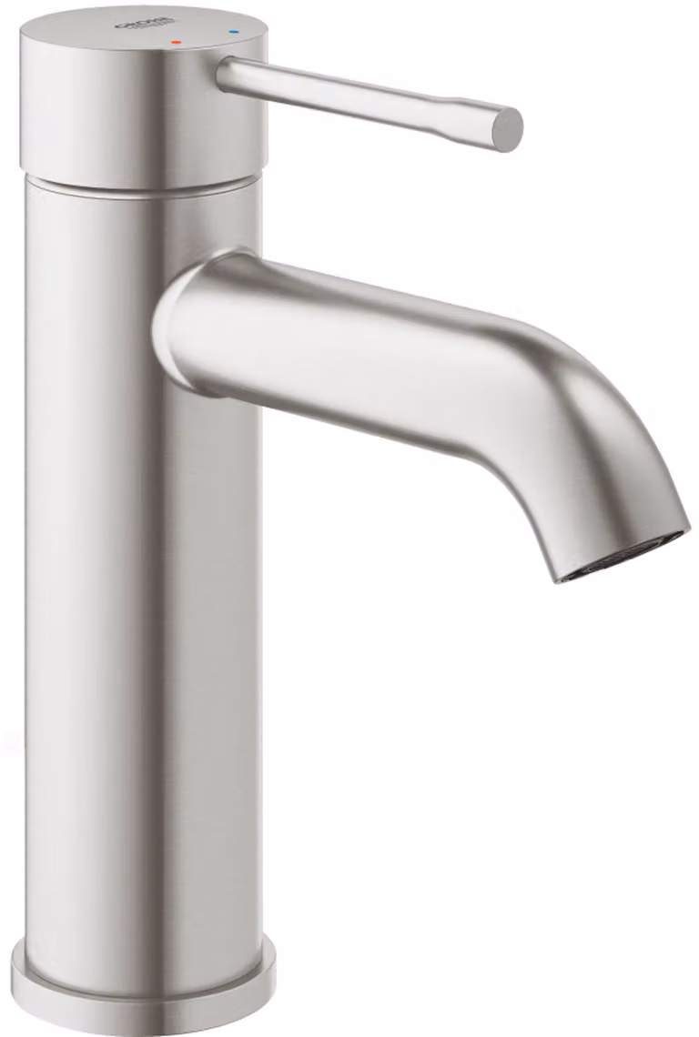 Grohe Essence Mitigeur monocommandé pour lavabo, S-Size, saillie 116mm, sans vidage, 24172DC1, 24172DC1