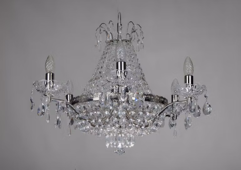 Kronleuchter Bohemia Deckenlampe Deckenleuchte Design Lampe luxus Leuchten