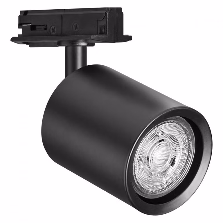 LEDVANCE TRACKLIGHT sistema a binario mini testa dell'apparecchio, bianco, con base GU10, può essere montato con lampada semplice o intelligente, smart, WiFi, design simile a un loft, classe di protezione IP20