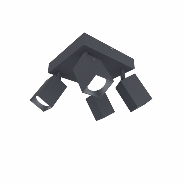 Lampada Da Soffitto Brick X4 Monocolore Opaca