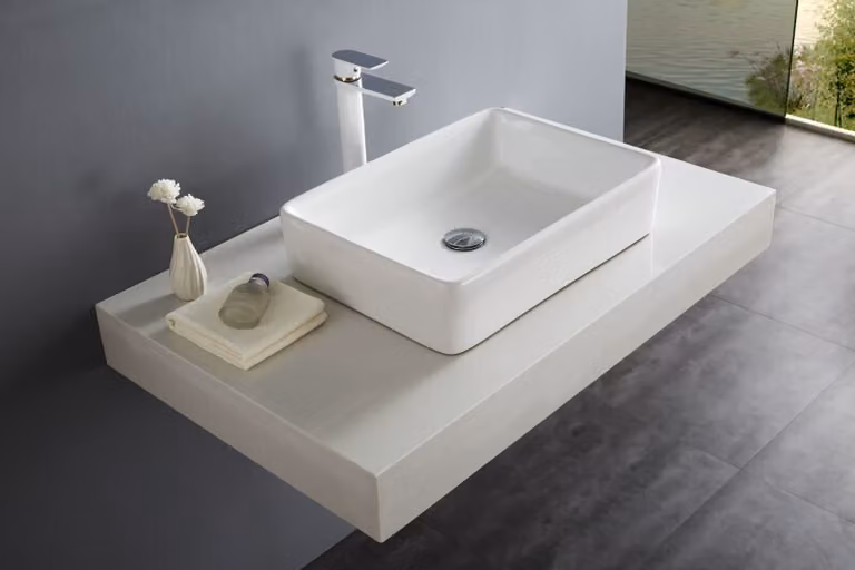 Lavabo da appoggio Lavabo da appoggio NT3153 - Ceramica da bagno - 52x38cm