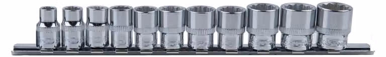 KS TOOLS 3/8" CHROMEplus Set di 12 bussole 11 pezzi 8-19 mm - 918.0601
