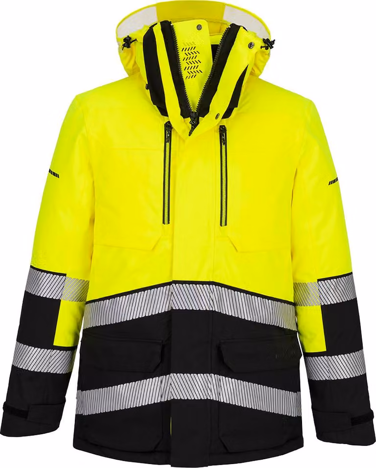 Parka Expedition Hv Ev4 - Vita M - Jaune/noir - Portwest