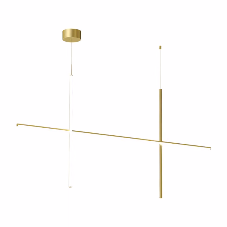 Flos - Coordinates Suspension 2 - Lampada a sospensione - Champagne