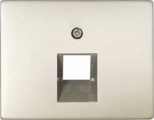 Berker 14077004 Elemento centrale per presa UAE in acciaio inossidabile Berker K.5