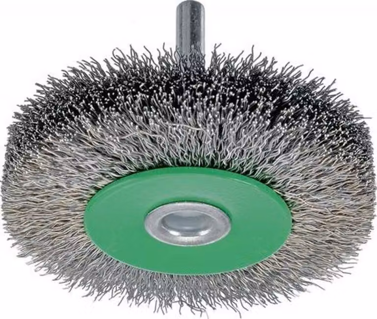 Spazzola rotonda D.60mm spessore del filo 0,3mm VA 18mm 15000min-¹ OSBORN
