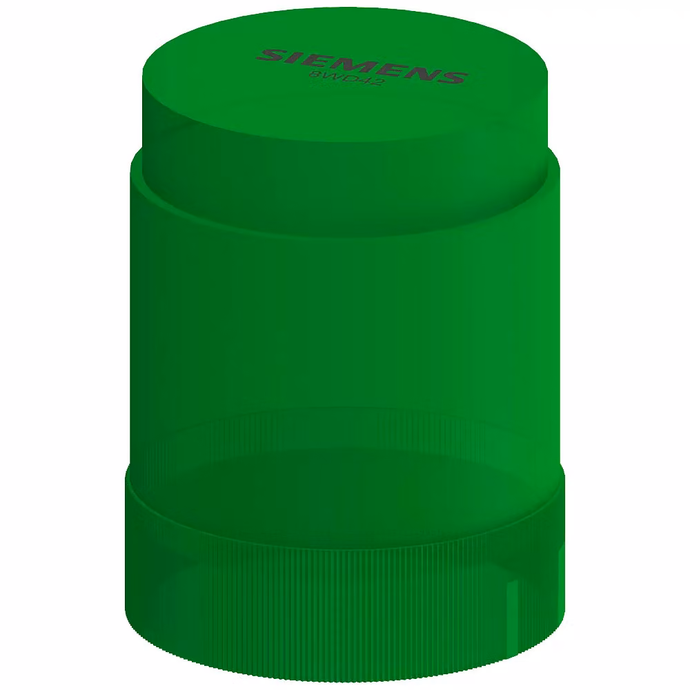 Siemens 8WD4200-1AC, verde, grado di protezione IP54, 50 g, 75 mm, 55 mm, 55 mm