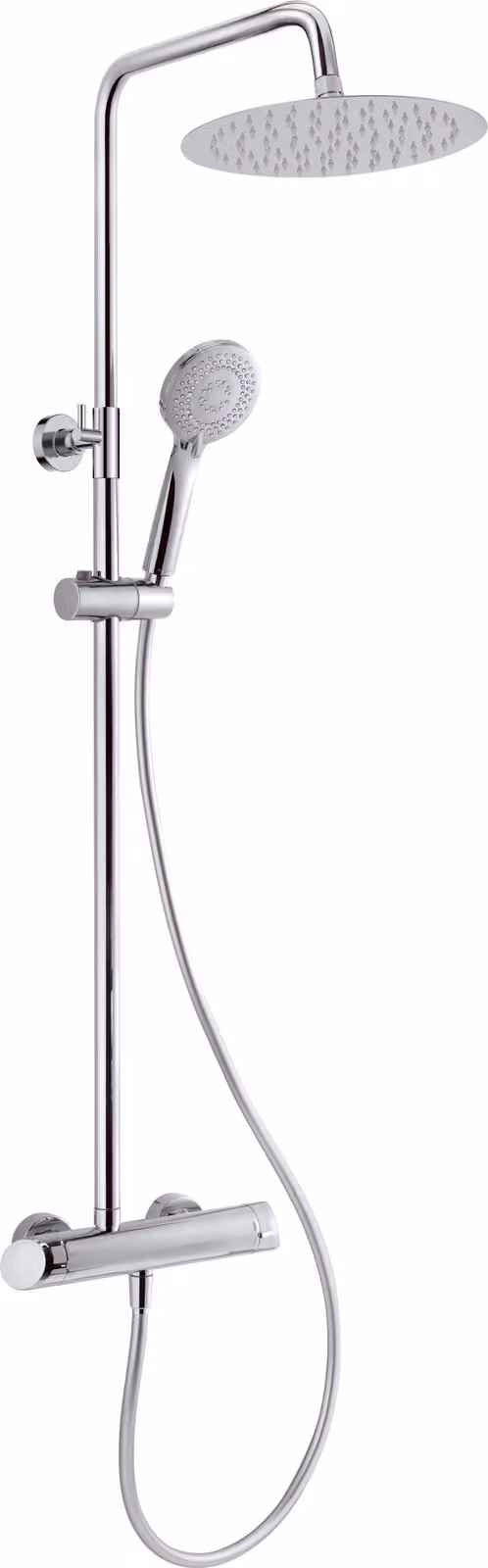 Rain shower with shower faucet