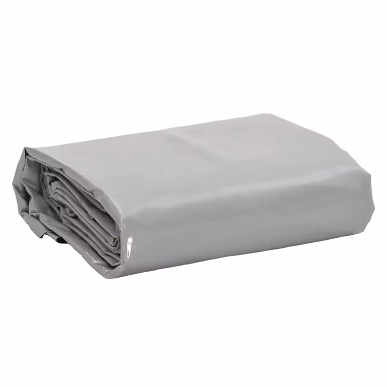 Telone in PVC grigio vidaXL