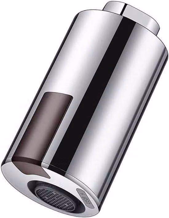 Rubinetto intelligente a risparmio idrico, rubinetto con scarico a infrarossi e sistema automatico senza contatto, adatto per cucine, bagni, ristoranti e scuole.