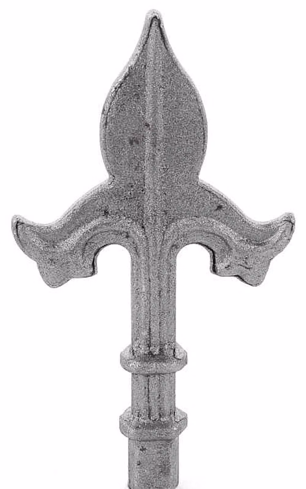 LogistSystem 1 pz. Pizzo decorativo in metallo - 145x80 mm (AxL) / Base: 15x15 Decorazione per recinzione 40.106