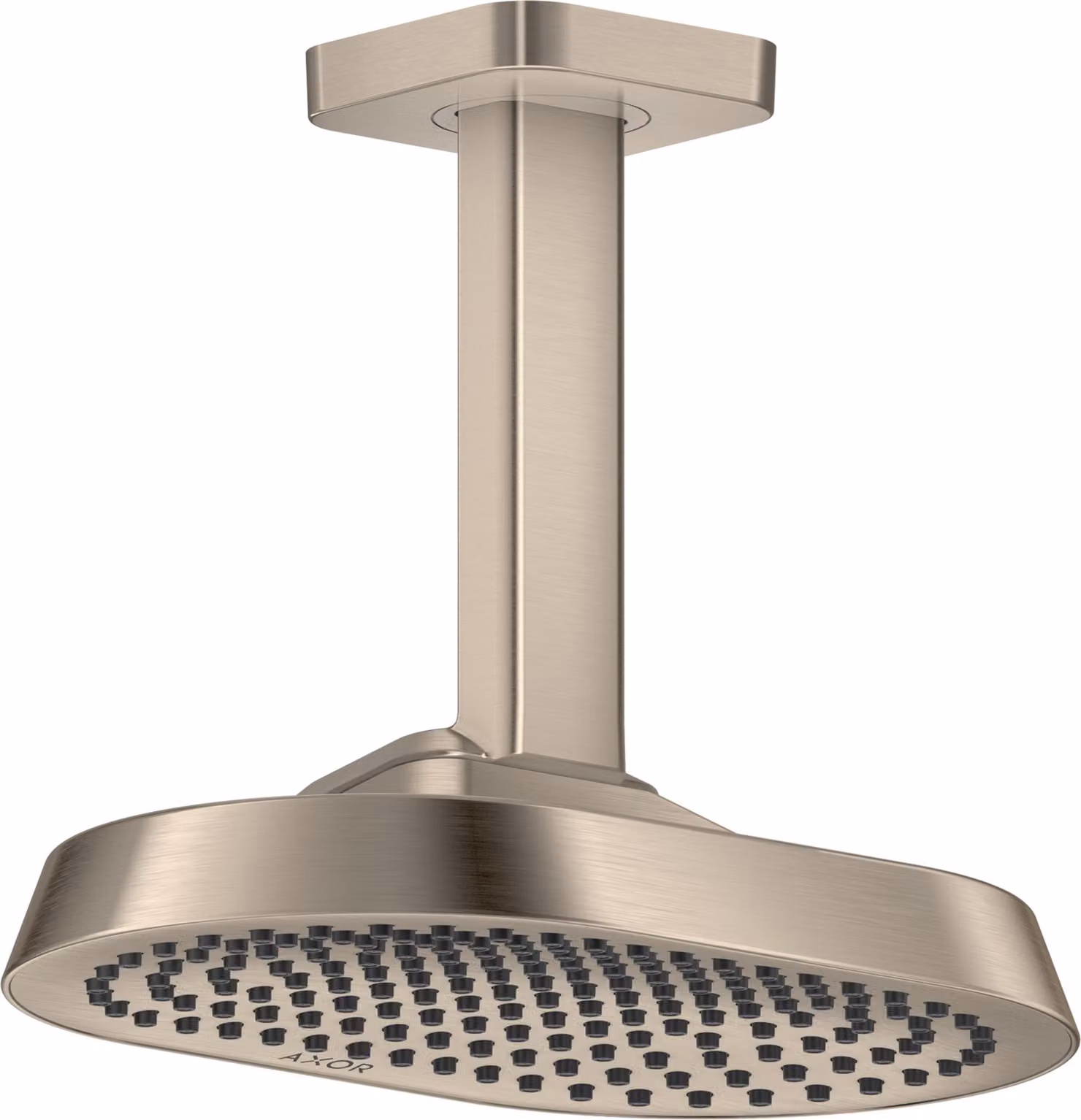 hansgrohe AXOR ShowerSphere Douche de tête 250/160 1jet EcoSmart avec raccordement au plafond, 6 l/min, 39771820, 39771820