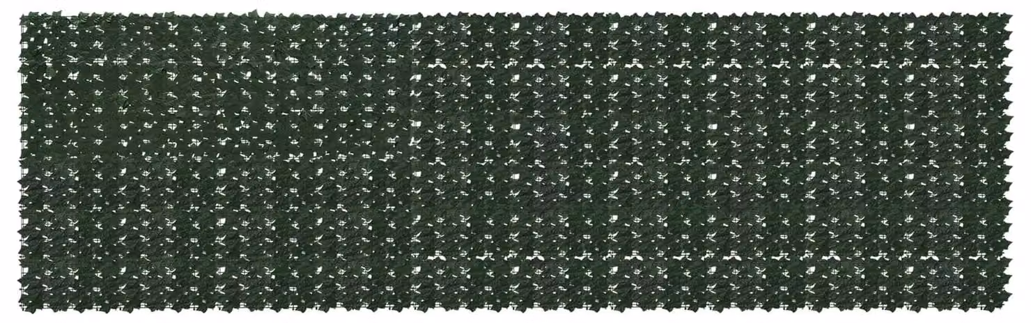 Schermo per balcone con foglie Verde Scuro 500 x 150 cm