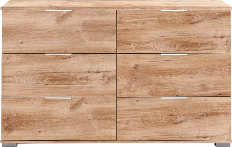 Cassettiera Easy Plus Cassettiera 130x41x83cm Colore a scelta, rovere massello
