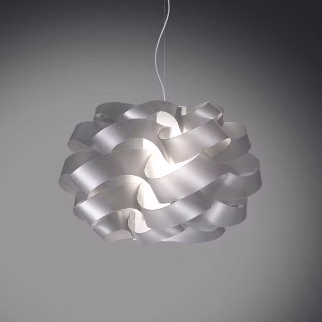 Lampadario a sospensione CLOUD IPERBRIKO Argento L: 40 cm, H: 30 cm