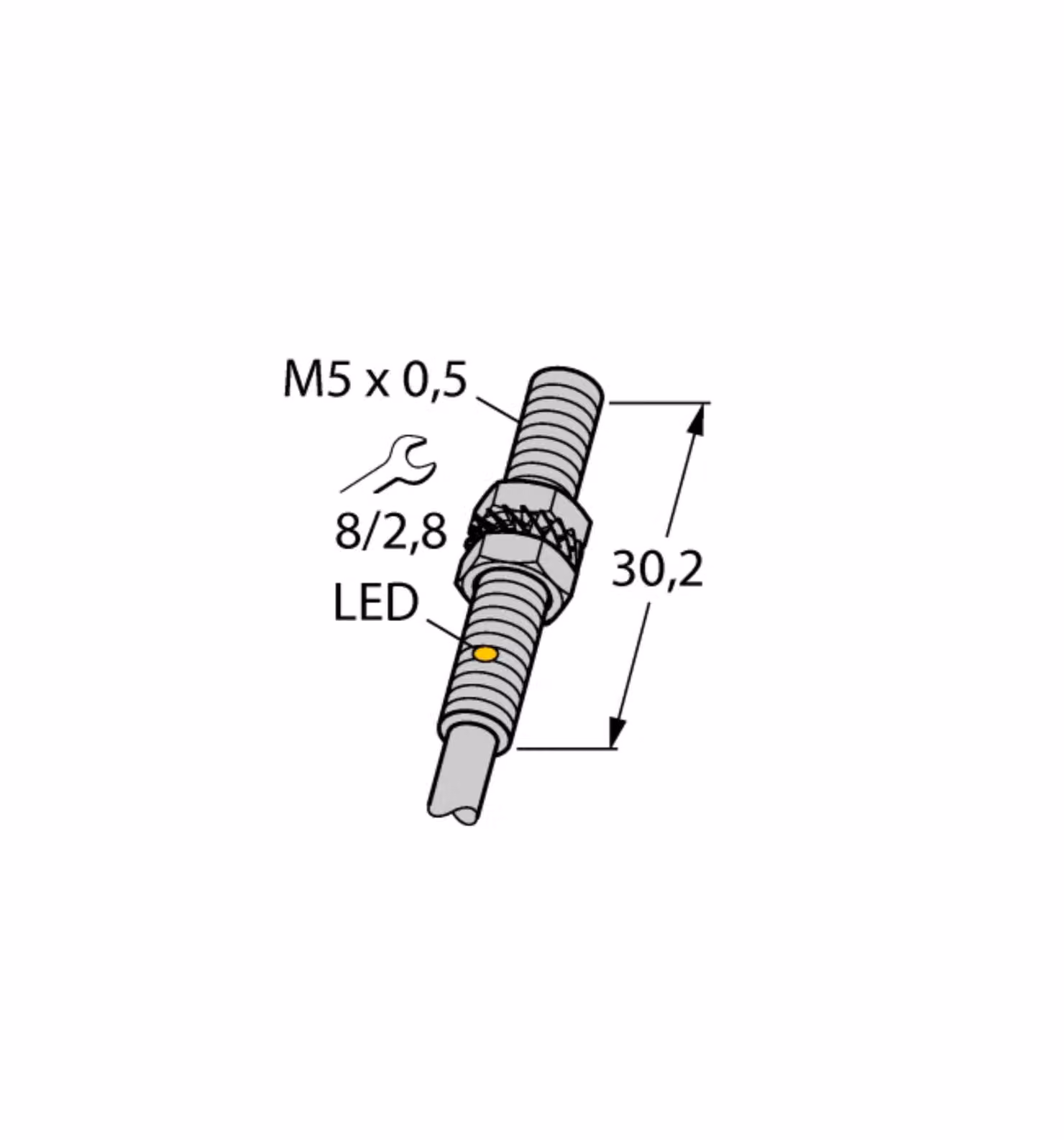 Turck 4609740 - BI1-EG05-AP6X, Sensore induttivo