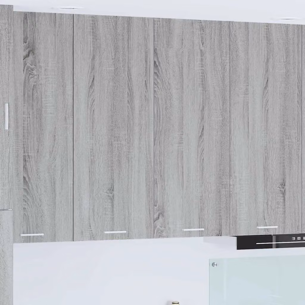Armadio pensile da cucina vidaXL Grigio, L 80 cm x P 31 cm x H 100 cm