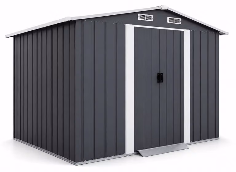 Aga Casetta da giardino 236x206x174 cm Grigio scuro