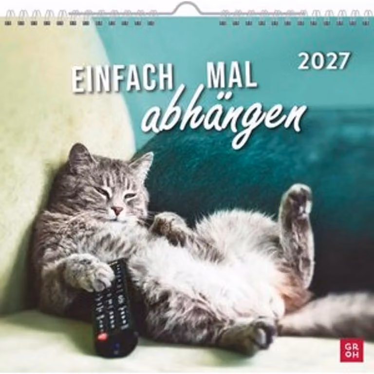 Calendario da parete 2027: semplicemente rilassarsi