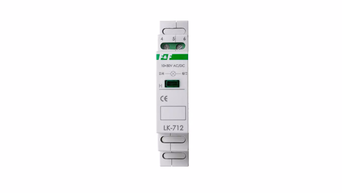 Lampada modulare verde 10-30V AC/DC LK-712G-10-30V