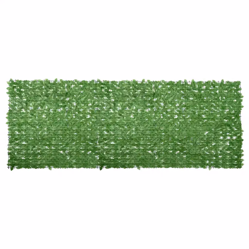 vidaXL Paravento da Balcone con Siepe Artificiale Verde L: 400 cm, H: 150 cm