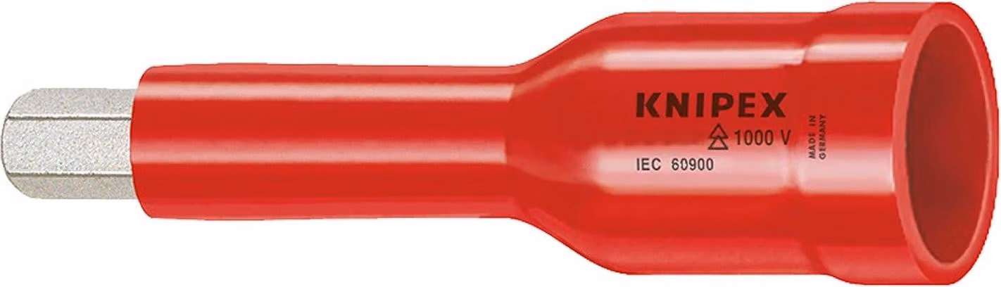 KNIPEX 98 49 06 Bussola per viti ad esagono cavo con attacco quadro 1/2" 75 mm