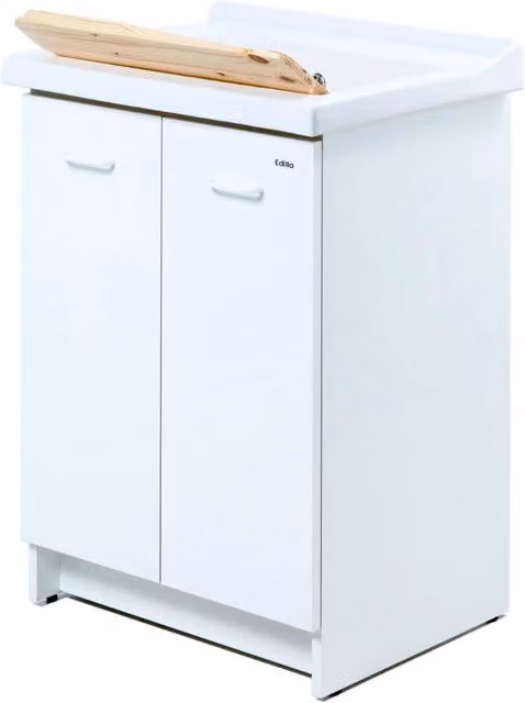 Mobile Lavatoio 63x60x87 cm 2 Ante Asse in Legno Montegrappa Acqua Edilla Bianco