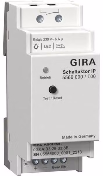 GIRA 5566000 Attuatore elettrico IP Türko